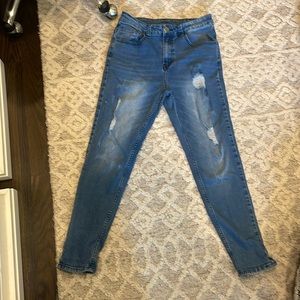 Small Blue Ripped Jeans